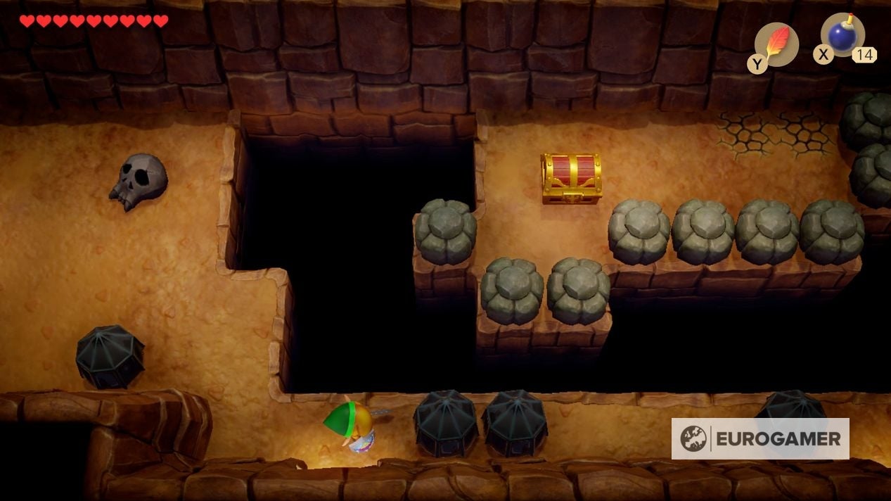 Zelda Link's Awakening Yarna Desert location, where to find Marin to